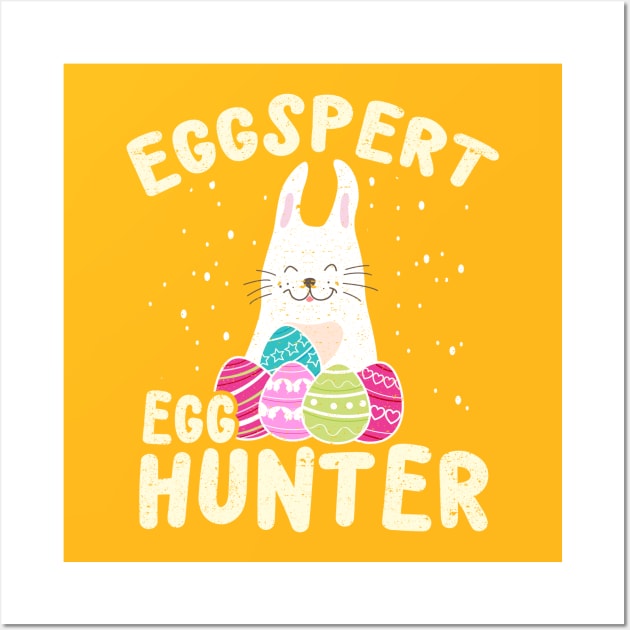 Eggspert Egg Hunter Wall Art by kimmieshops